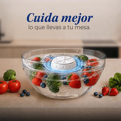 Lavadora portátil de frutas y verduras